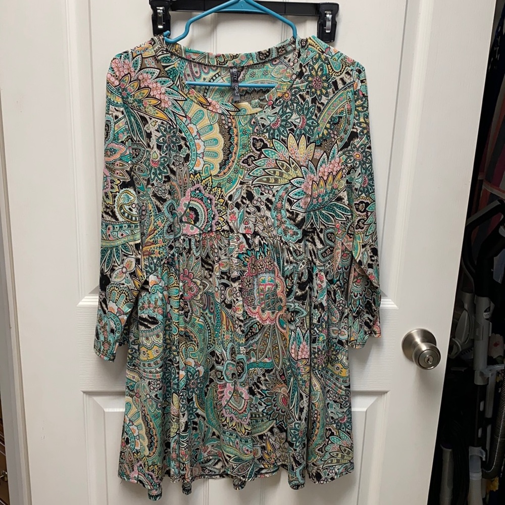 Glitzy Girl Babydoll Top